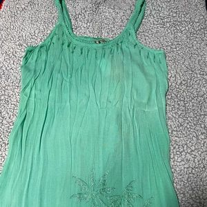 Embroidered Swimsuit Cover/Beach Dress